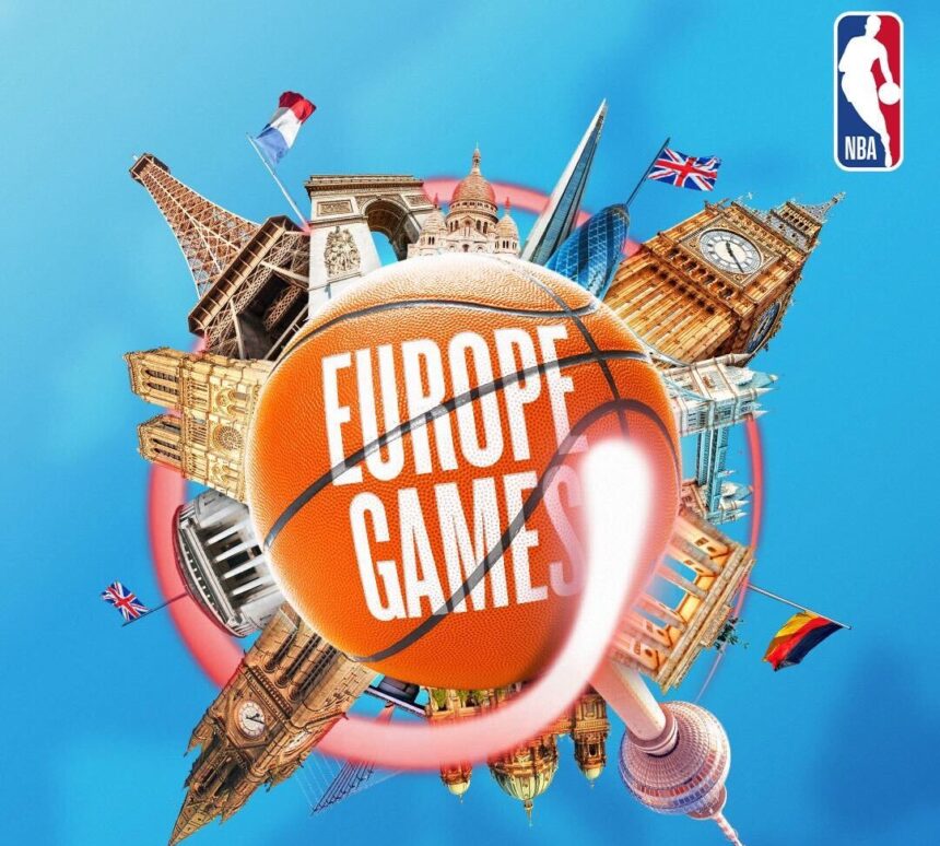 Paskelbta, kuriuose Europos miestuose artėjančius trejus metus vyks NBA rungtynės