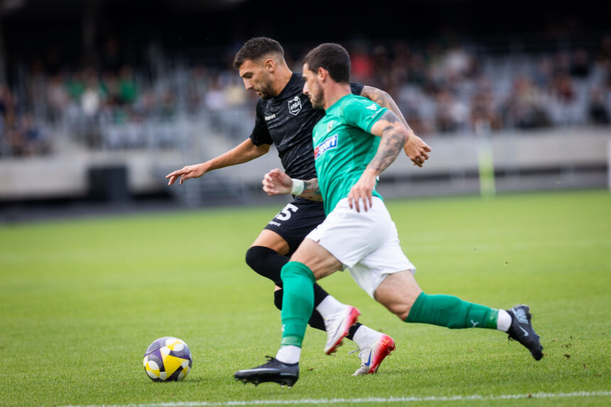Beveik visą mačą mažumoje buvęs „Kauno Žalgiris“ suklupo prieš Bulgarijos ekipą