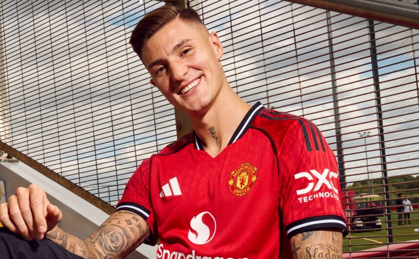 Benjaminas Šeško (Manchester United nuotr.)