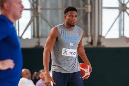 Giannis Antetokounmpo (Graikijos krepšinio federacijos nuotr.)