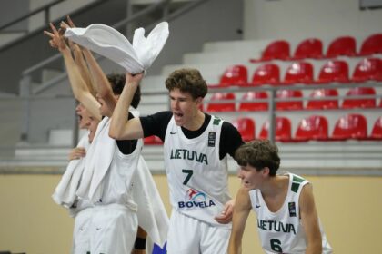 Lietuvos U16 rinktinė (FIBA nuotr.)