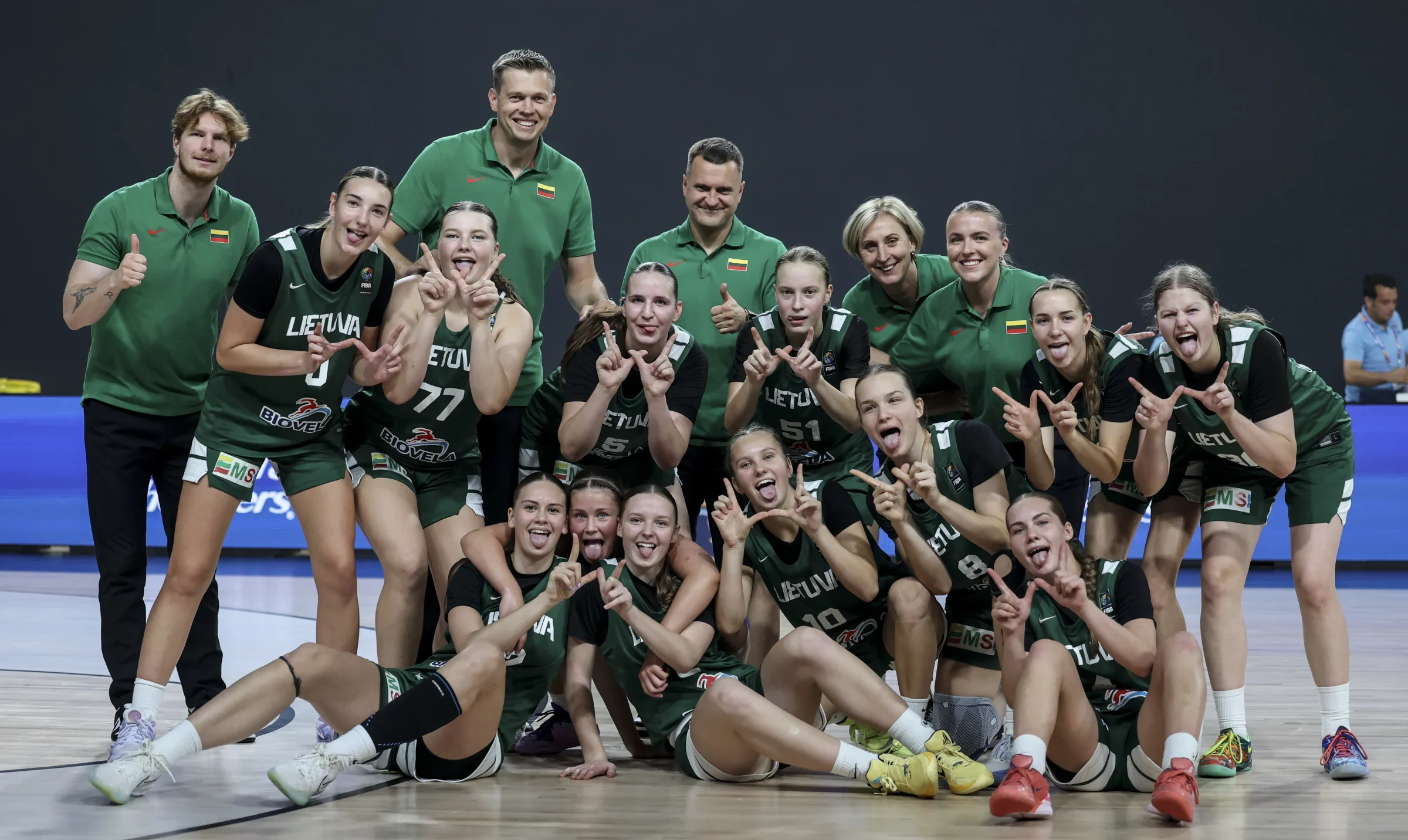 Lietuvos 16-metės grupių etapą baigė be pralaimėjimų