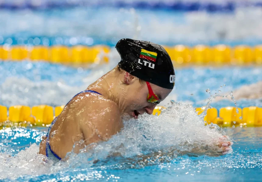 Smiltė Plytnykaitė / Bruce White/LTU Aquatics nuotr