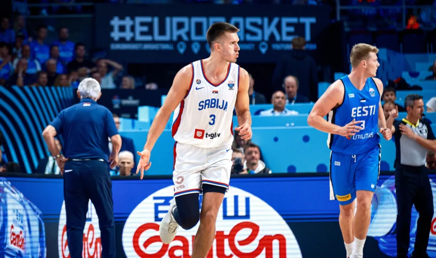 Prieš portugalus pasmurtavusiam Serbijos rinktinės centrui – FIBA bauda