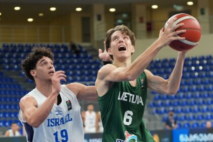 Lietuva - Izraelis (FIBA nuotr.)