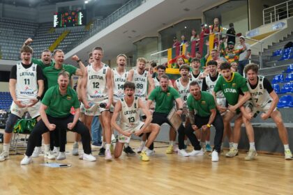 Lietuvos U16 rinktinė (FIBA nuotr.)