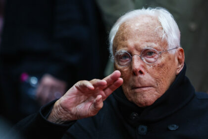 Giorgio Armani. Scanpix nuotr.