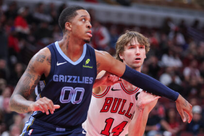 Armando Bacotas ir Matas Buzelis (Scanpix nuotr.)