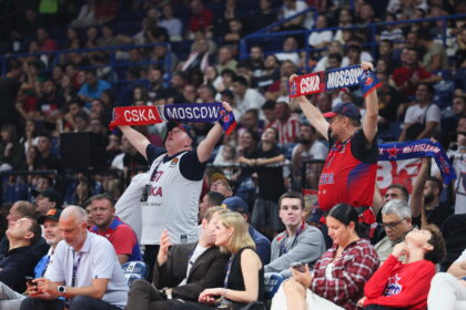Maskvos CSKA fanai (Scanpix nuotr.)