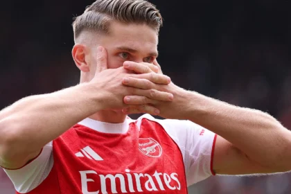 Viktoras Gyokeresas. „Premier League“ nuotr.