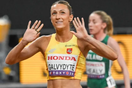 Gabija Galvydytė. Lietuvos lengvosios atletikos federacijos nuotr.