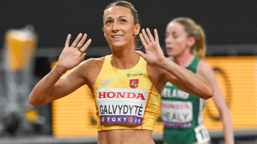 Gabija Galvydytė. Lietuvos lengvosios atletikos federacijos nuotr.