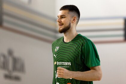 Deividas Sirvydis. Kauno „Žalgiris“ „Facebook“ nuotr.