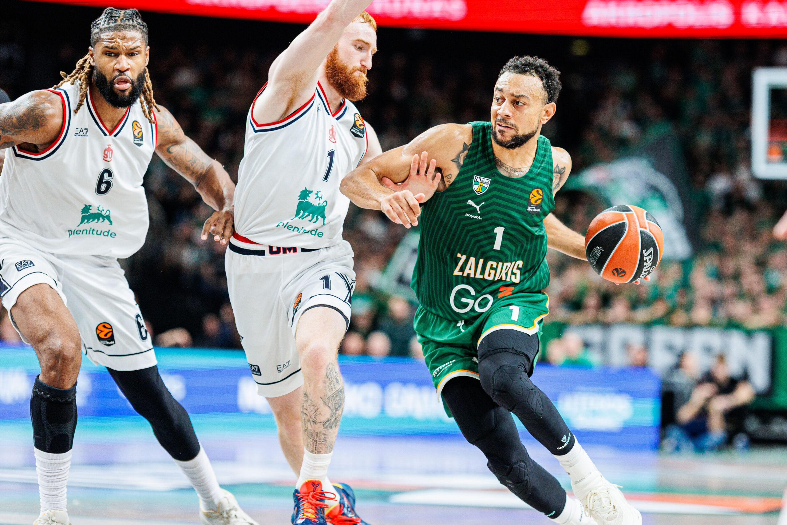 „Žalgiris“ artimiausiu metu versis be šlaunies traumą patyrusio Williamso-Gosso