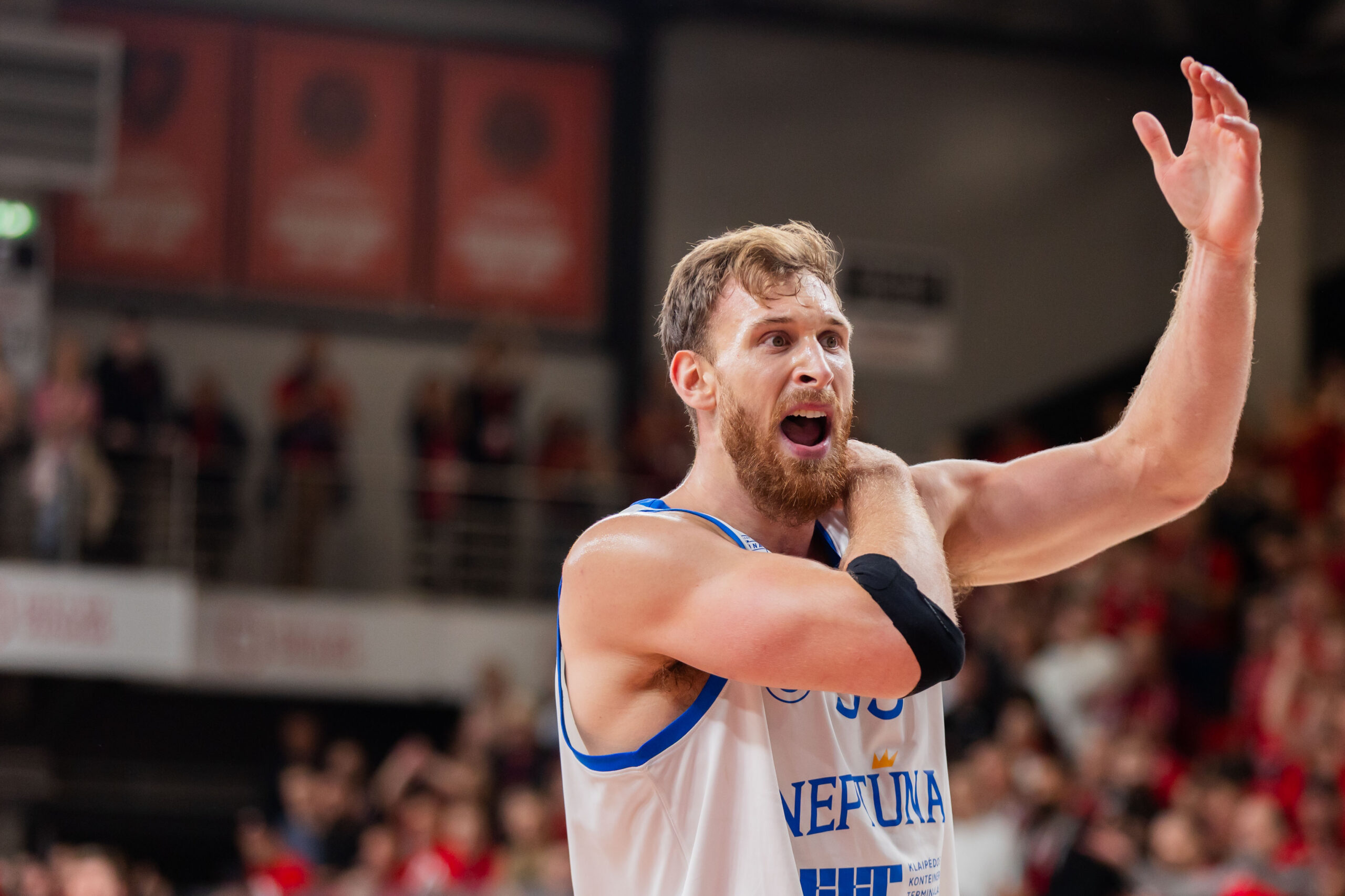 Karjeros mačą sužaidusio aukštaūgio pakylėtas „Neptūnas“ dramatiškai triumfavo Liublianoje