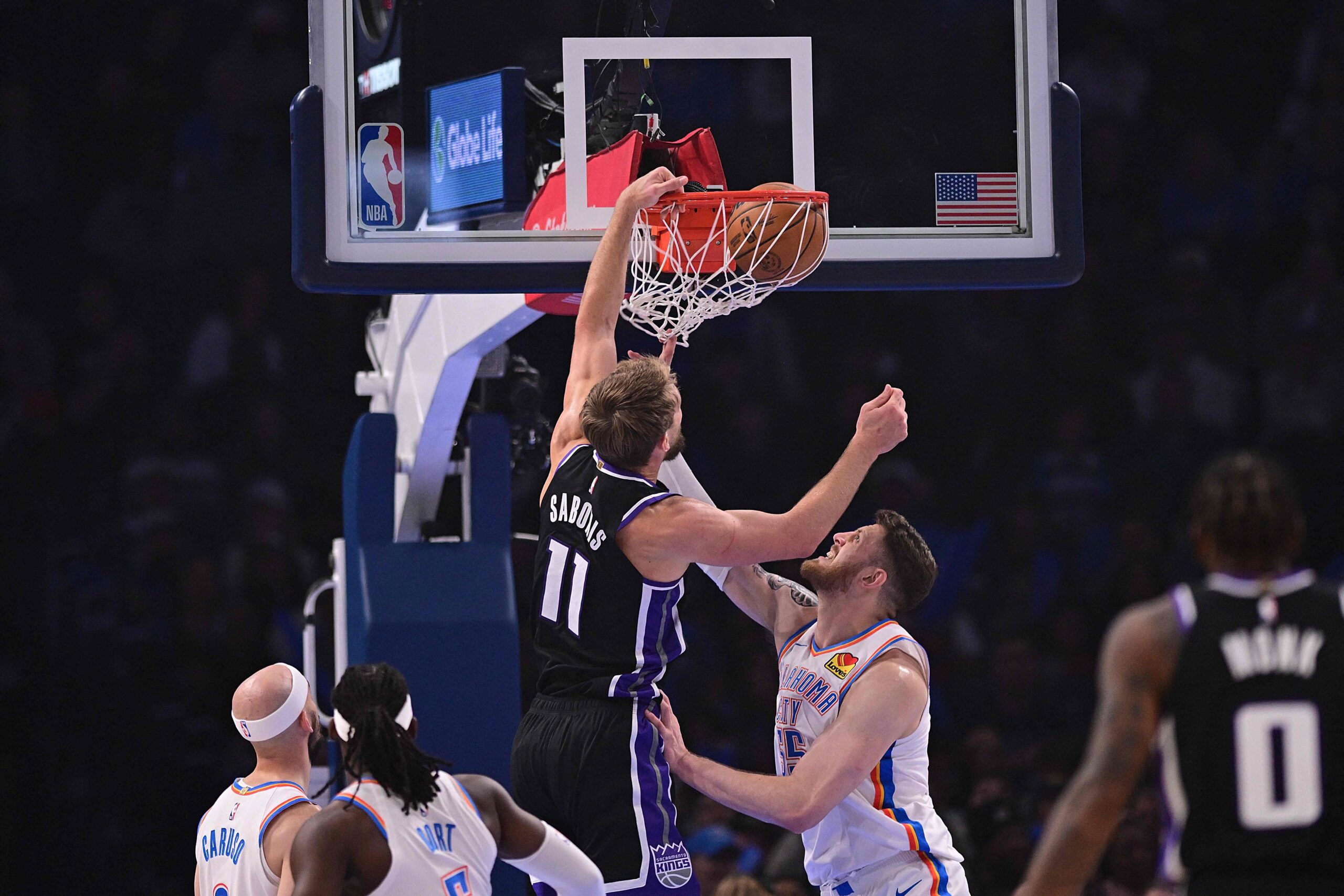 Po krepšiais karaliavusio Sabonio „Kings“ nusileido NBA čempionams