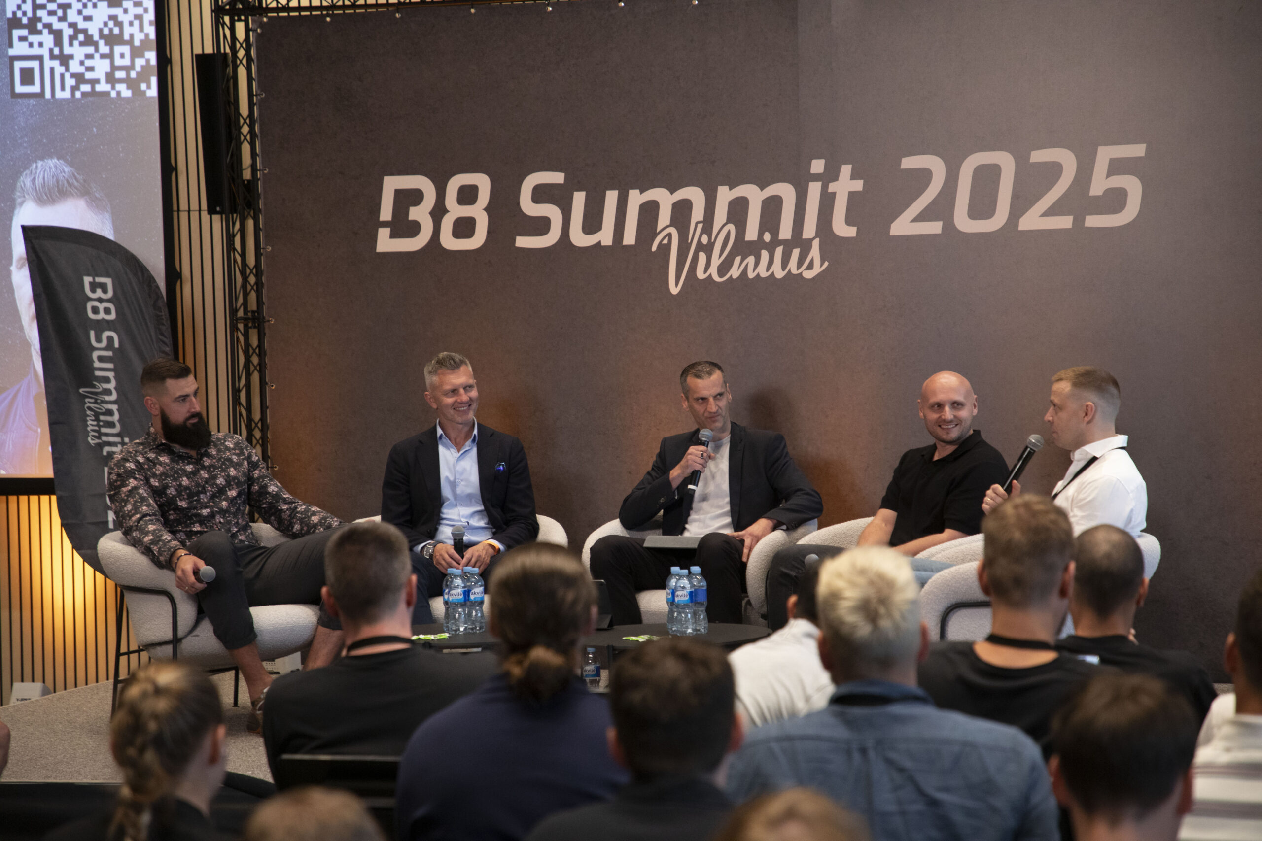 B8 Summit diskusijoje – Valančiūno, Motiejūno, Okmano ir Kaukėno įžvalgos