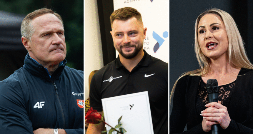 Virgilijus Alekna, Mantas Jusis ir Laura Asadauskaitė-Zadneprovskienė