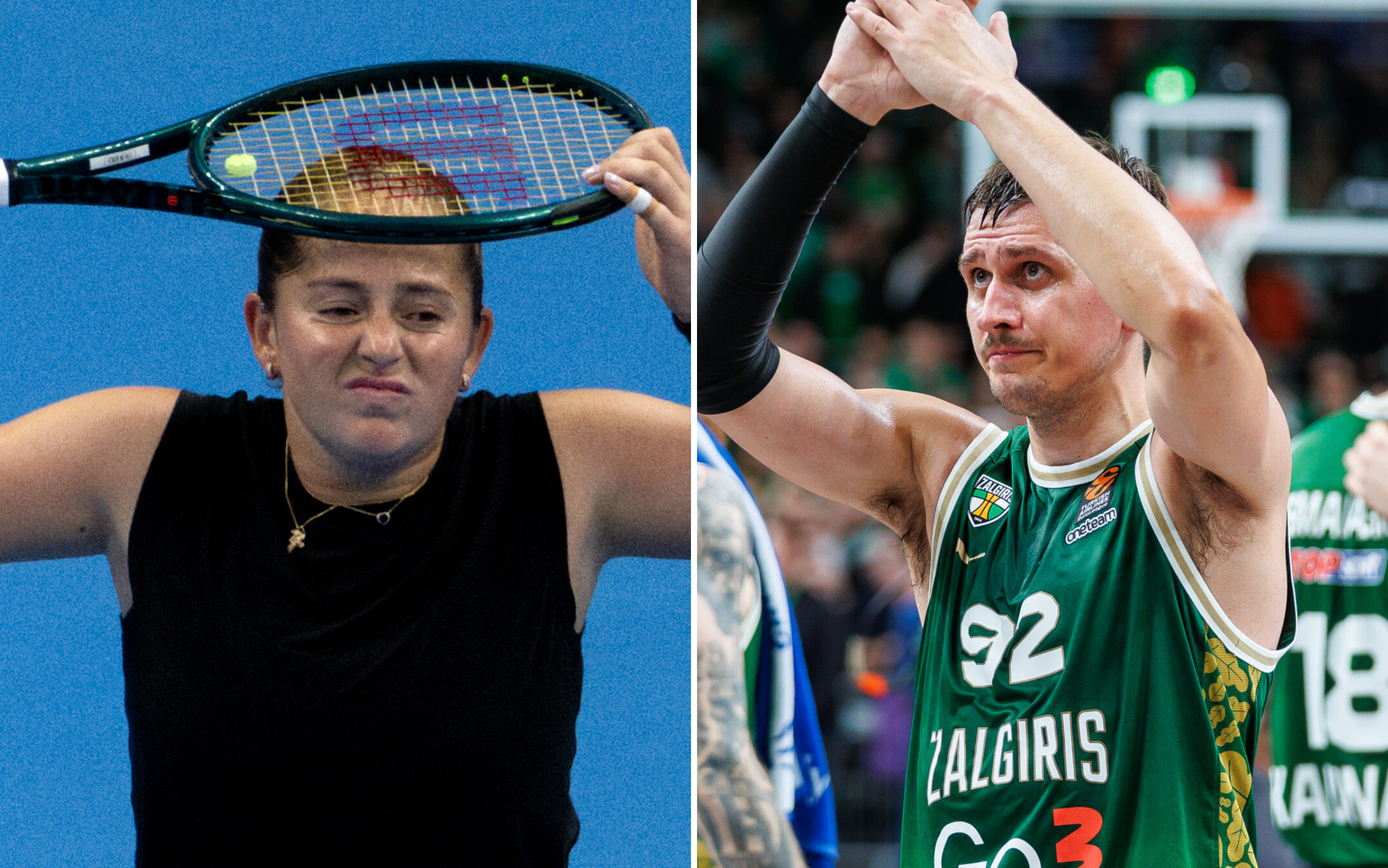 Jelena Ostapenko ir Edgaras Ulanovas