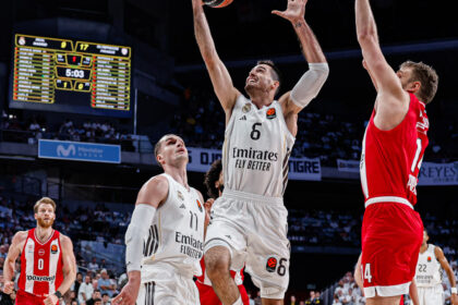 Real - Olympiacos (Real Madrid Basket X nuotr.)
