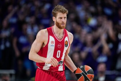 Thomasas Walkupas (Olympiacos B.C. nuotr.)