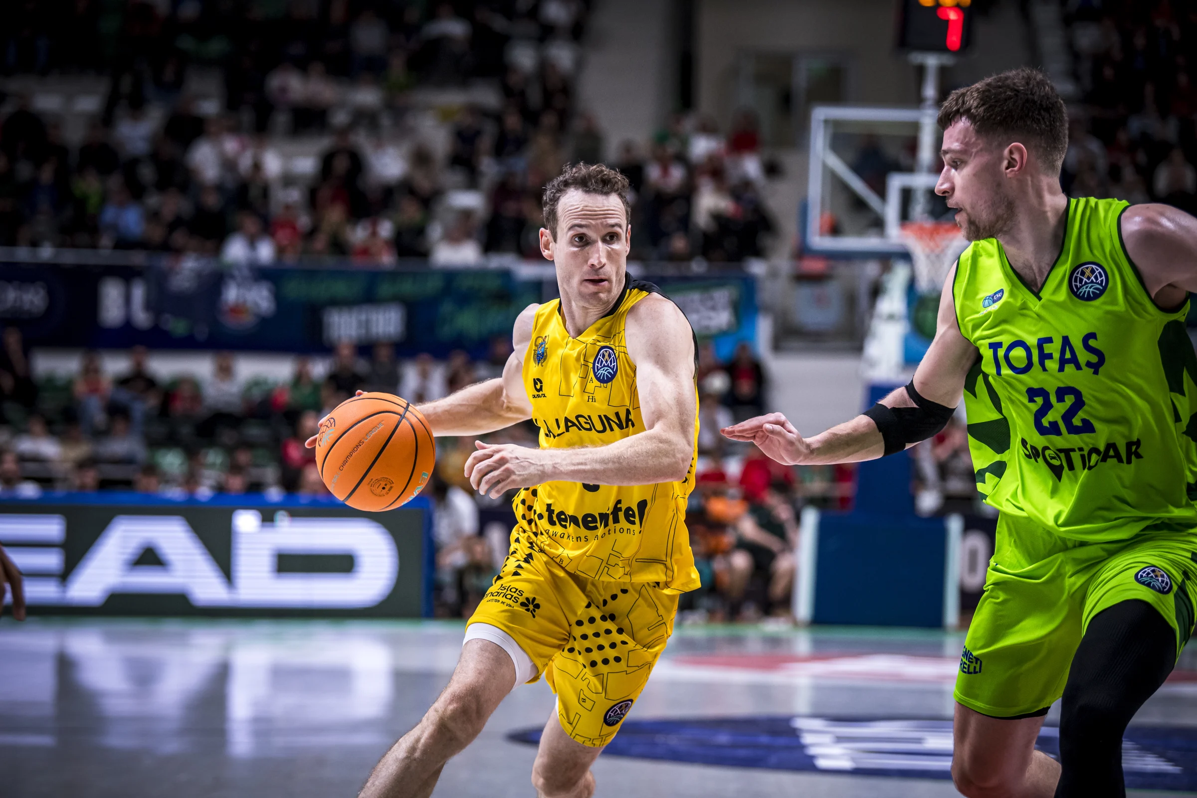 Blaževičius pranoko Giedraitį, bet „Tofaš“ neprilygo Tenerifės komandai