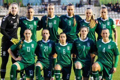 Lietuvos moterų futbolo rinktinė. LFF nuotr.