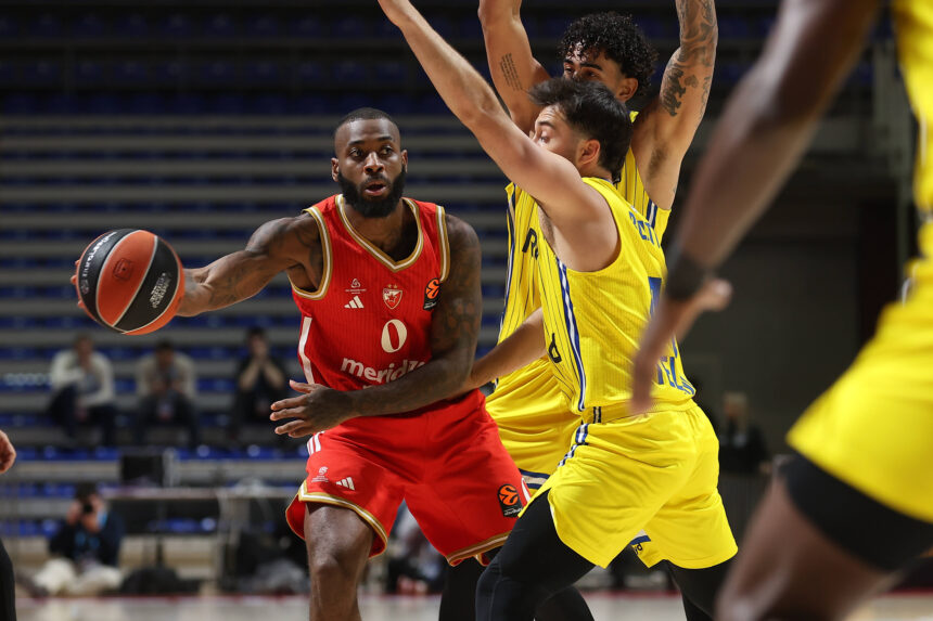 „Crvena Zvezda“ su rezultatyviu Motiejūnu pratęsė pergalių seriją, triumfavo ir „Emporio Armani“