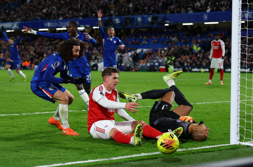 Dešimtyje likusi „Chelsea“ atėmė taškus iš „Arsenal“, „Man United“ ir „Liverpool“ šventė pergales