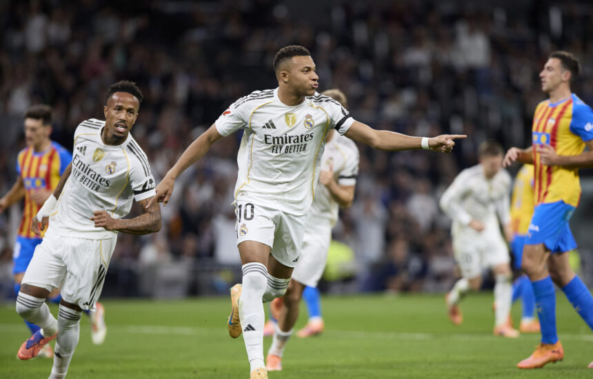 „Auksinį batelį“ Madridui pademonstravęs Mbappe „Real“ vedė į triuškinančią pergalę