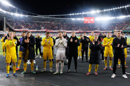 Lietuvos futbolo rinktinė (BNS Foto nuotr.)