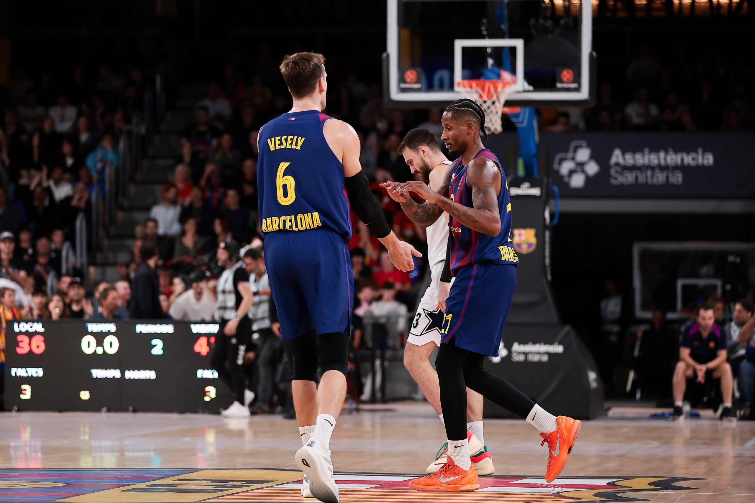 Karjeros metimu iš vidurio „Partizan“ nuskandinęs „Barcos“ lyderis: „Treneris taip ir nubraižė“