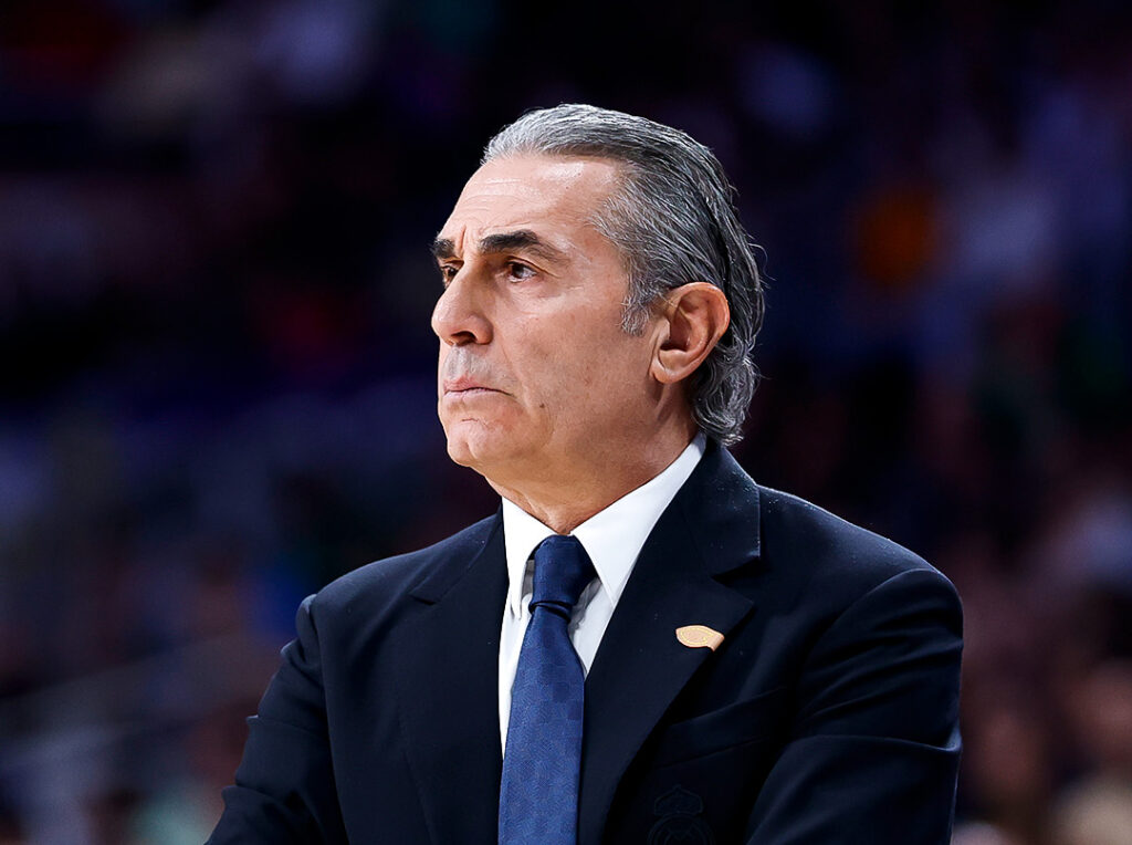 Sergio Scariolo (Real Madrid Basket nuotr.)