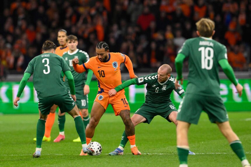 Memphis Depay (Scanpix nuotr.)