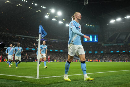 Erlingas Haalandas. Scanpix nuotr.