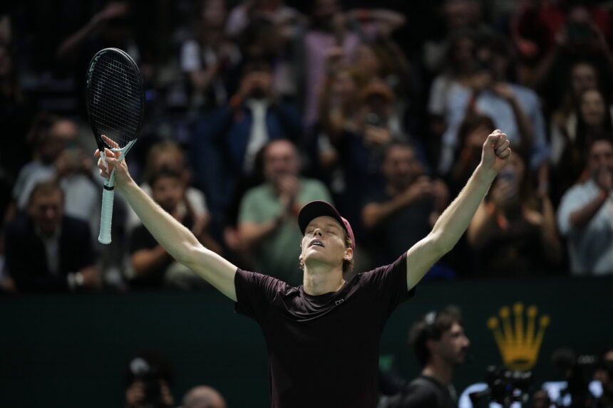 Jannikas Sinneris (Scanpix nuotr.)