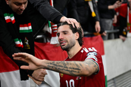 Dominikas Szoboszlai (Scanpix nuotr.)