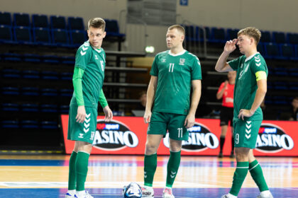 Lietuvos futsal rinktinė (LFF nuotr.)