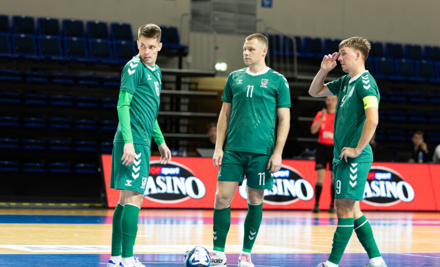 Lietuvos futsal rinktinė (LFF nuotr.)