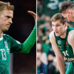 Justas Lasickas ir Ąžuolas Tubelis (Elvio Žaldario/BNS Foto nuotr.)