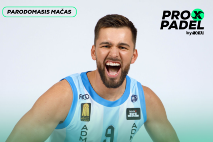 Edvinas Šeškus (Padel Pro X nuotr.)