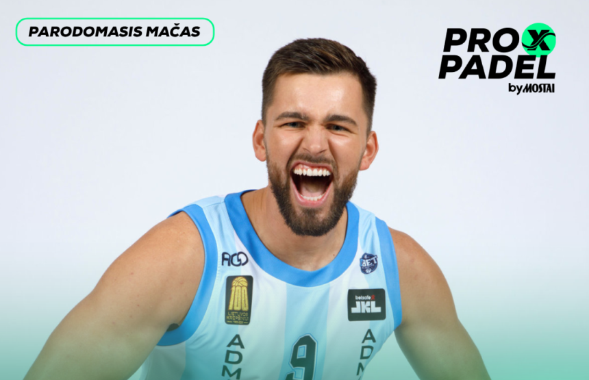 Edvinas Šeškus (Padel Pro X nuotr.)