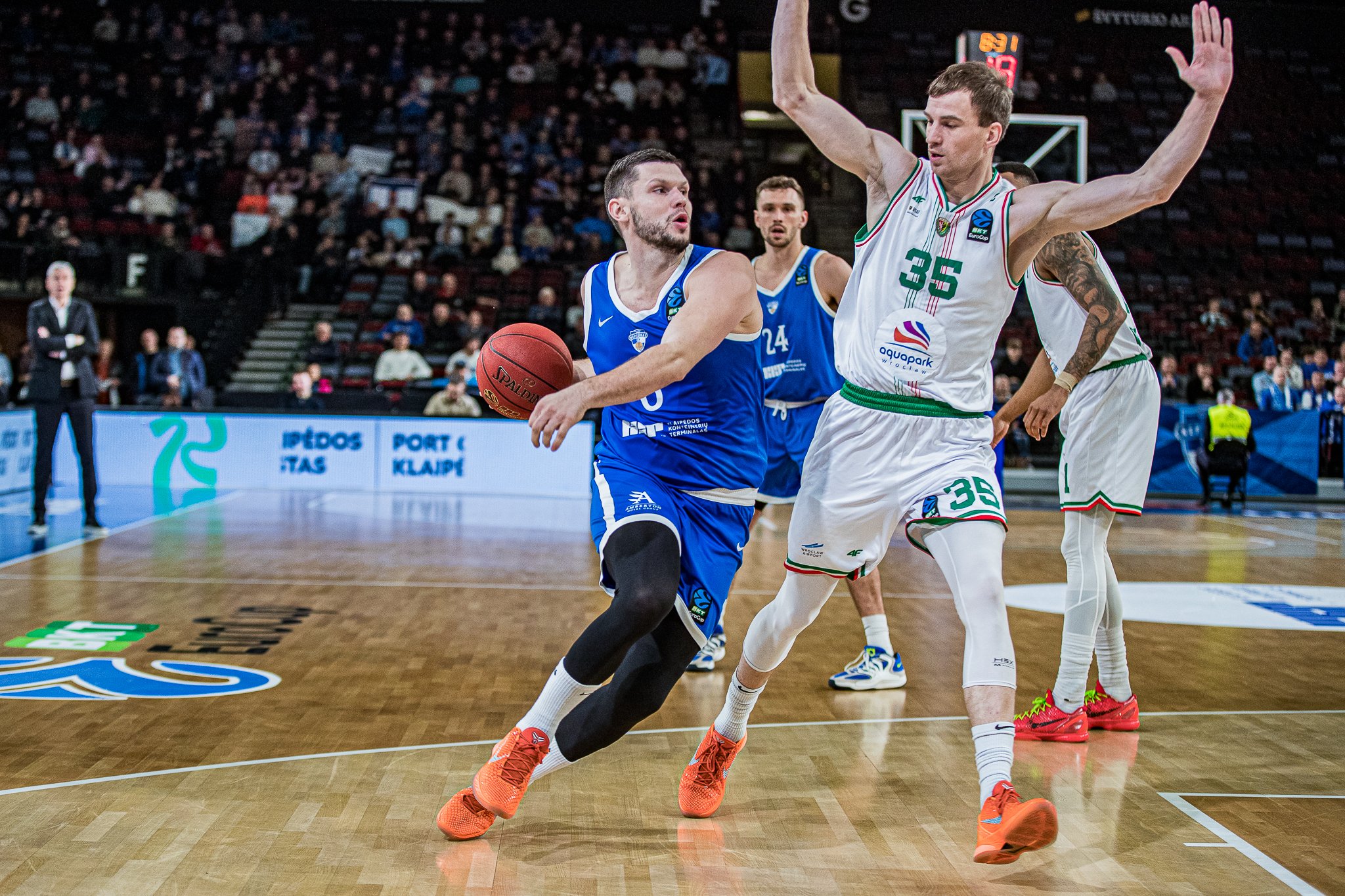 Pratęsime dominavęs „Neptūnas“ pasiekė revanšą prieš svečius iš Vroclavo