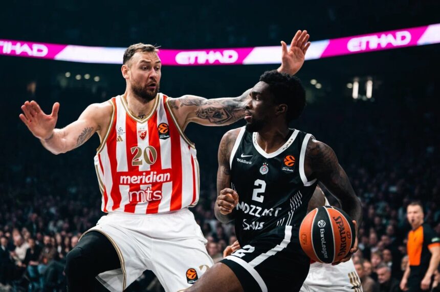 Belgrado derbyje – dviženklį deficitą panaikinusio „Partizan“ triumfas