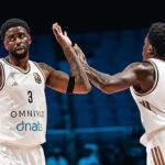 Dwayne'as Baconas ir Awudu Abassas. Dubai Basketball „X“ nuotr.