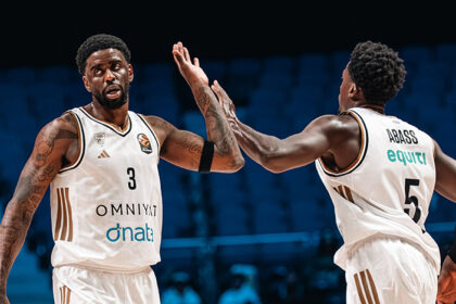 Dwayne'as Baconas ir Awudu Abassas. Dubai Basketball „X“ nuotr.