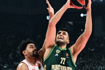 Collinas Malcomas ir Omeras Yurtsevenas. Panathinaikos BC „X“ nuotr.