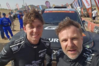 Benediktas Vanagas ir Aisvydas Paliukėnas (Toyota Gazoo Racing Baltics nuotr.)