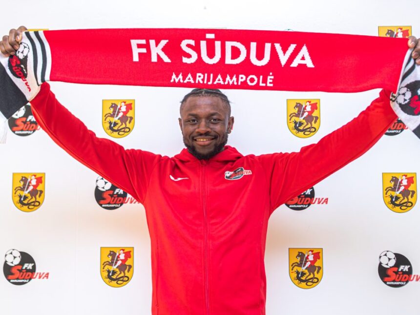 „Sūduvą“ papildė puolėjas iš Kamerūno
