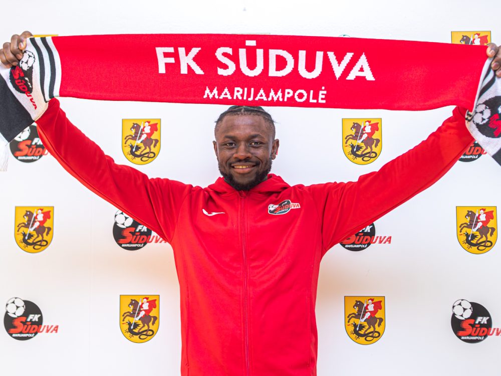 „Sūduvą“ papildė puolėjas iš Kamerūno